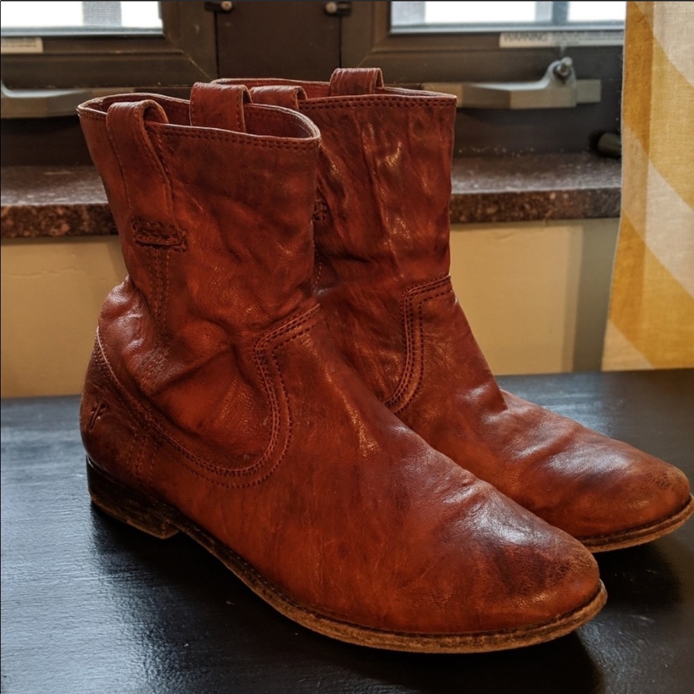 Frye Anna shortie boots- size 10